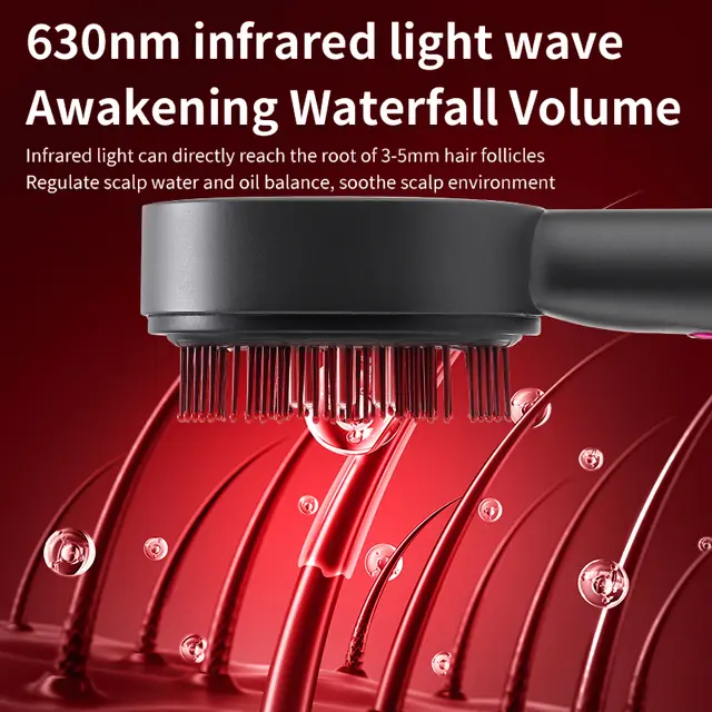 LED Scalp Massager + Oil — Light Therapy 7