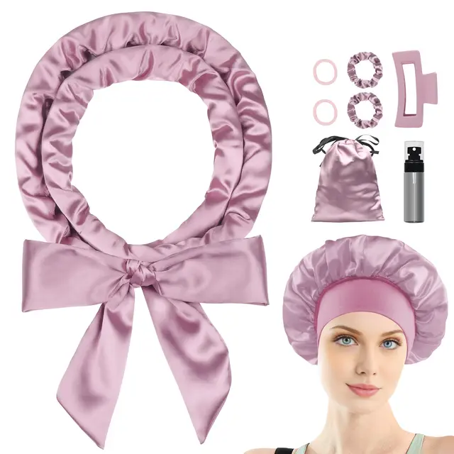Satin Heatless Curl Ribbon — Perfect Curls Overnight