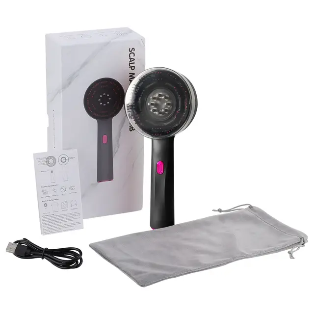 LED Scalp Massager + Oil — Light Therapy 5